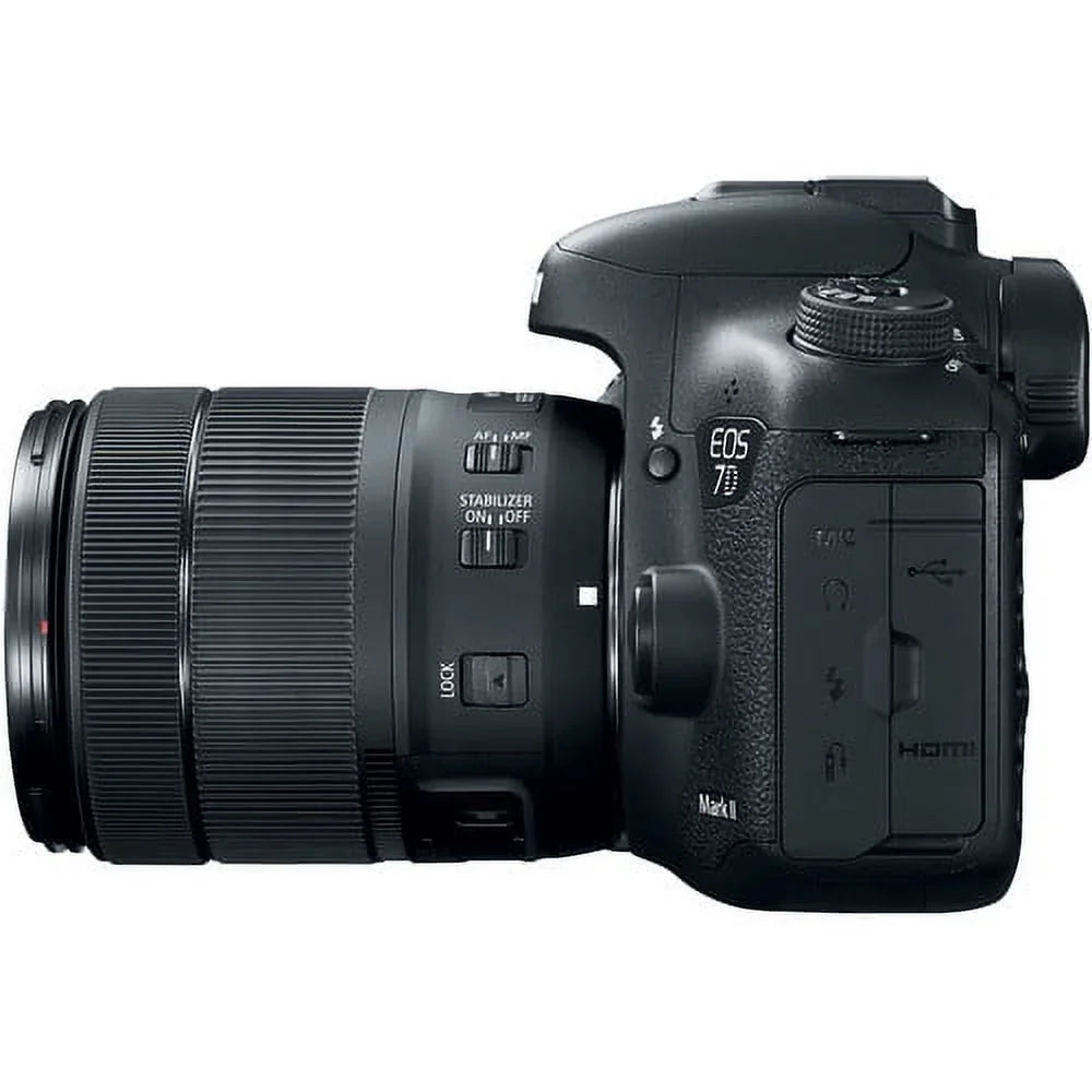 '+ & 18-135mm W-E1 USM Mark More IS Camera f/3.5-5.6 EOS W/ DSLR 7D Canon Lens II