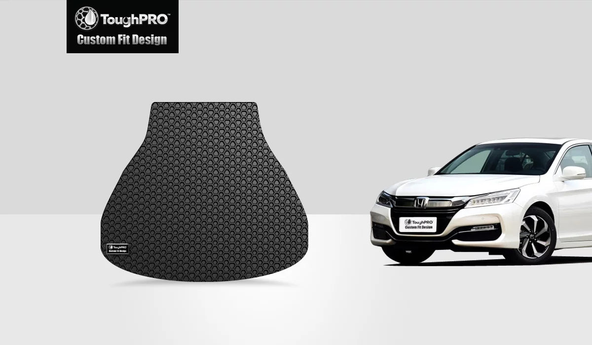 Black USA) Heavy Compatible 2013 with Mat - (Made Accord in - - Duty HONDA Weather Trunk - All Rubber ToughPRO