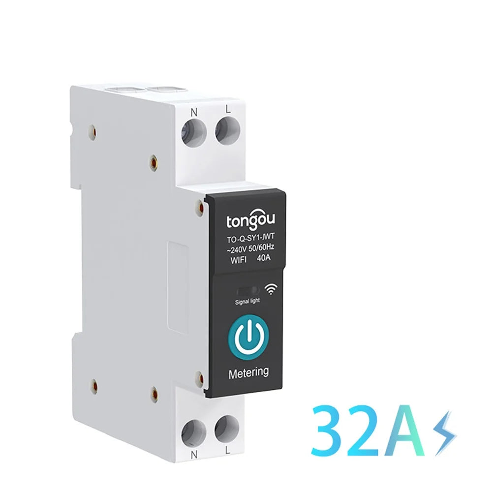 Wifi Circuit Switch Home Home Smart Can Wireless Remotely Metering Function Breaker Control Smart Switch With