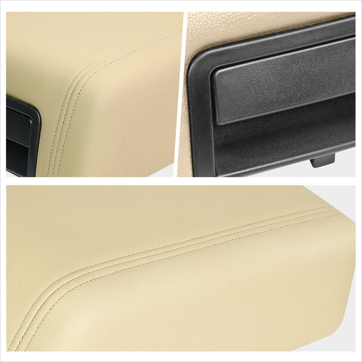 For Repair Latch Ford Beige Console Kit Armrest Lincoln Cover Top Center Lid