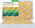 AC Furnace Filters Filterbuy Pleated MERV Air 11 (5-Pack) 24x36x1 HVAC