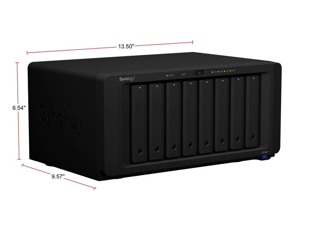 8 DiskStation NAS bay DS1821+ (Diskless) Synology