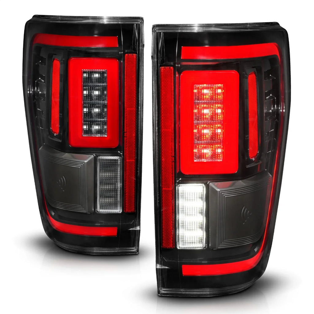 FORD Cover CAB F150, Fits ANZO F-150 FORD F150 Seq. Black LED Taillights w/BLIS Ford 2022 2021 - select: 21-23 Housing SUPER Signal
