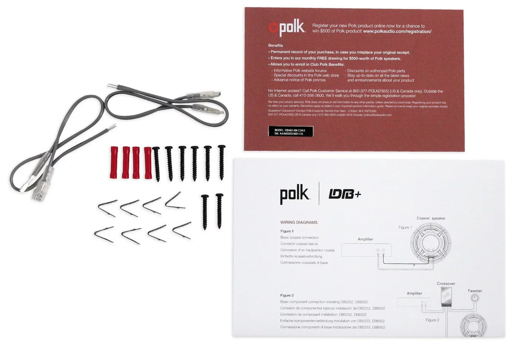 Amp Audio Tower (2) For 4" 2-Channel Polk Chrome ATV/UTVCART Speakers+MTX