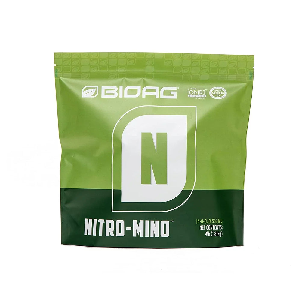 '- by & 4 bottle - Amino Soluble Nitro-Mino lb Powder Water Fertilizer BioAg Acids Nitrogen
