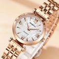 Desgin Steel Female Watches Wrist Watch Stainless 2022 Rose Fashion Watch Stylish for Creative Ladies Gold reloj Women Quartz