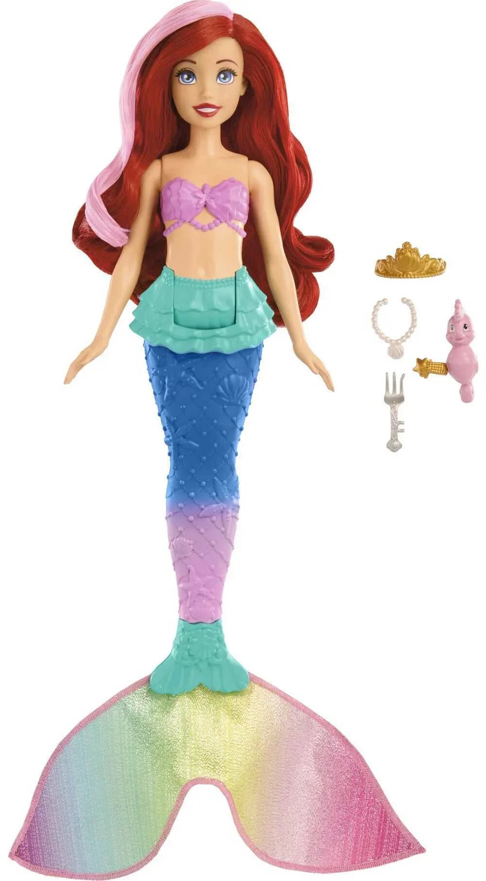 Swimming Mermaid Disney Doll Ariel Princess Toys,