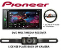 Receiver License Camera Backup Pioneer Plate AVH211EX Multimedia with