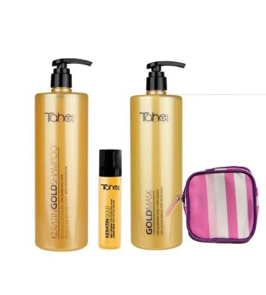 1000Ml Handbag Serum Shampoo + + Mask Gold (New Presentation) + 1000Ml 30Ml