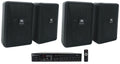 Amp + 70v JBL Control Black Speakers Wall 3" (4) 23-1 Indoor/Outdoor Commercial