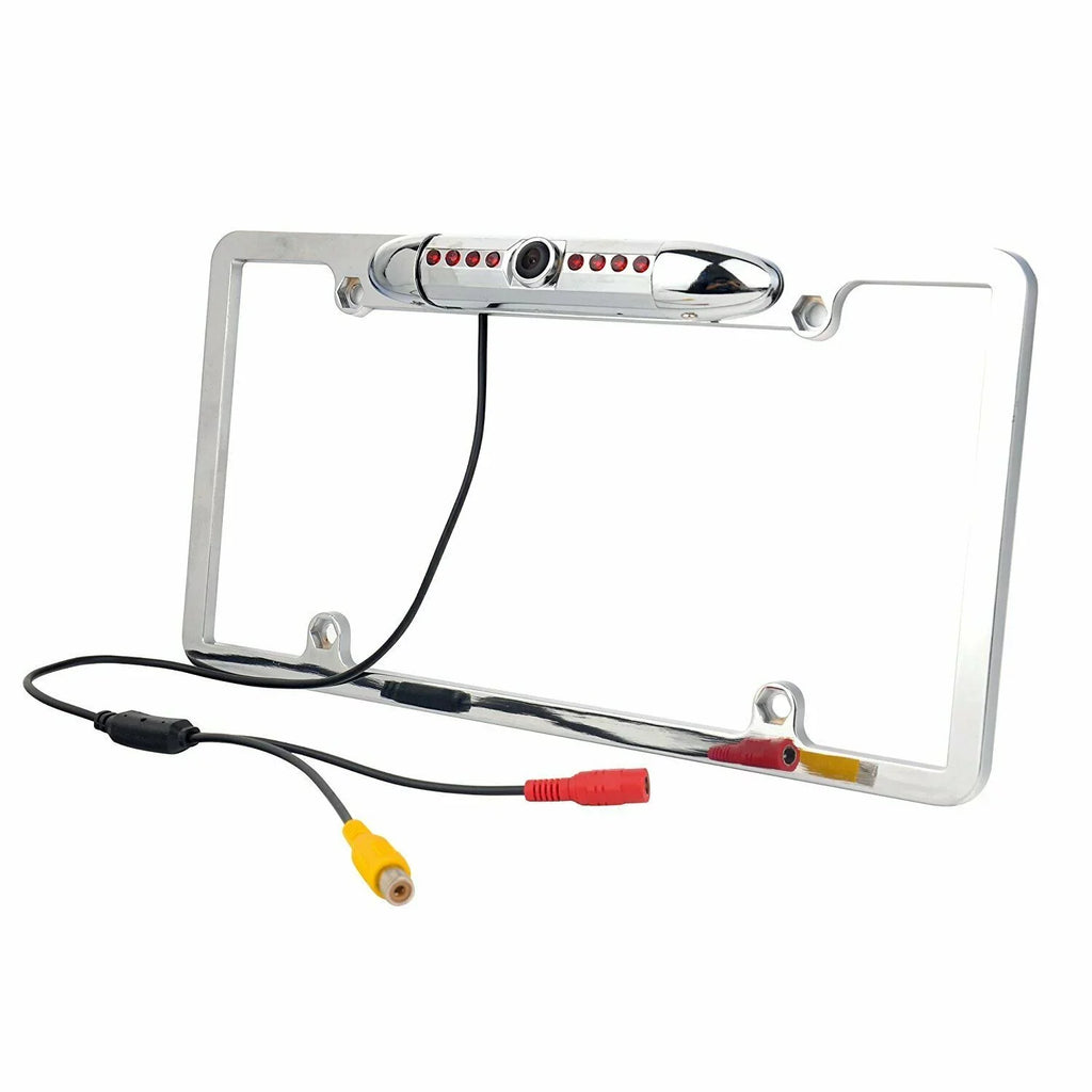 Camera License Plate Frame Car Vision Backup Reverse Night Kit 170 US Rearview