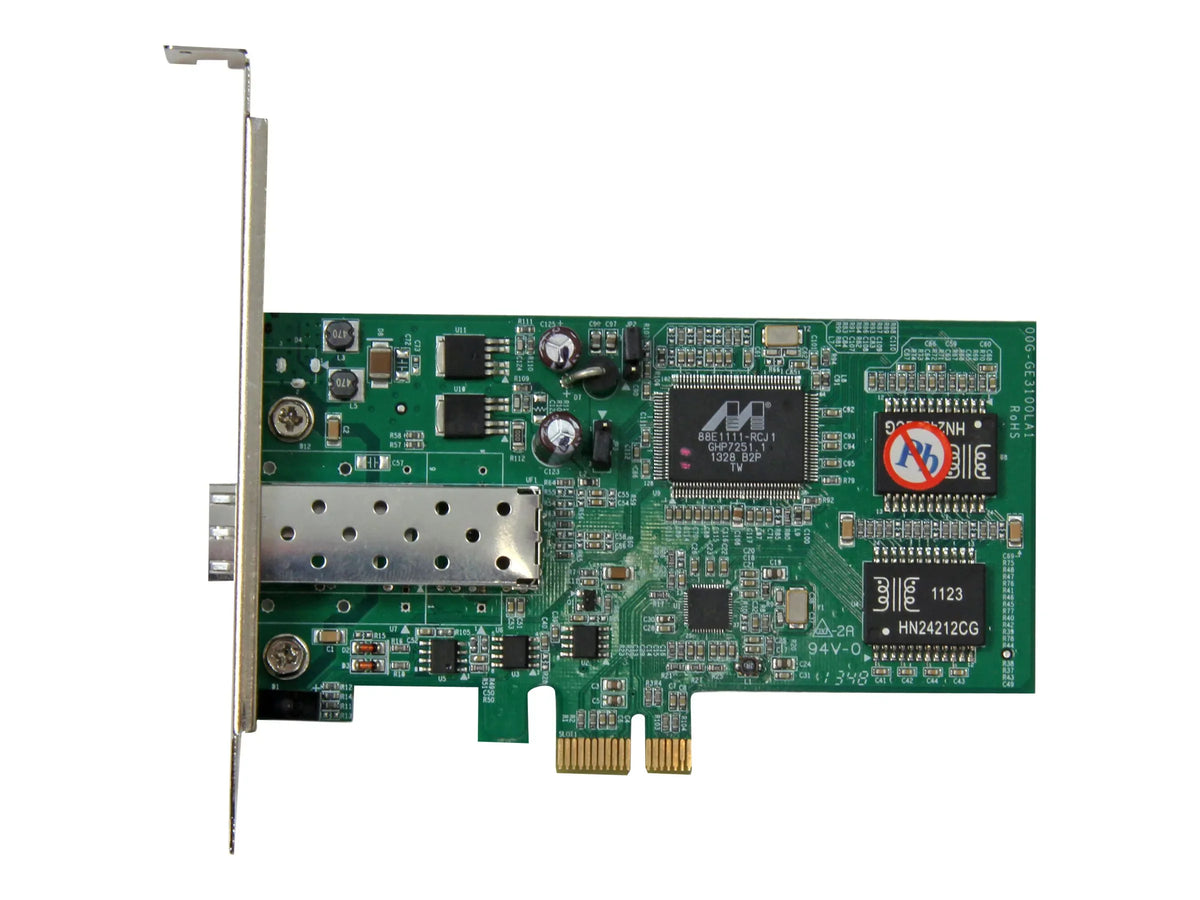 SFP Express Network - PCIe w/ StarTech.com NIC PCI Adapter Network Gigabit Open Ethernet SFP Card Fiber Card