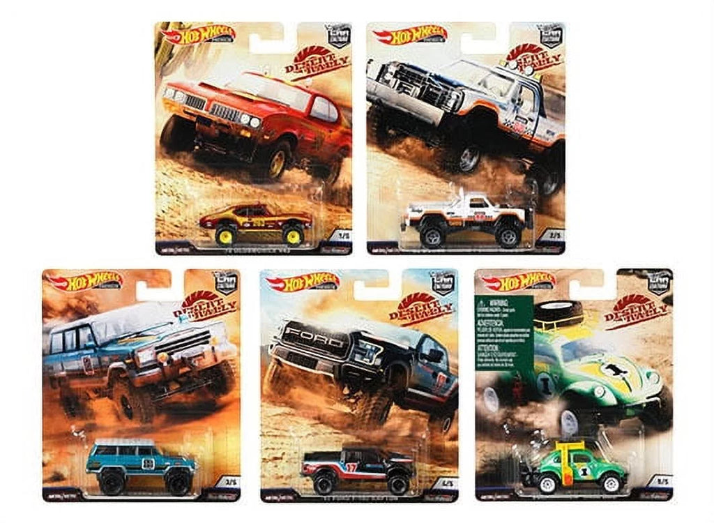 Culture Series 5 FPY86-956K Rally Model 2019 Desert Cars Car of Set 1/64 Wheels Premium Cars, Hot Diecast
