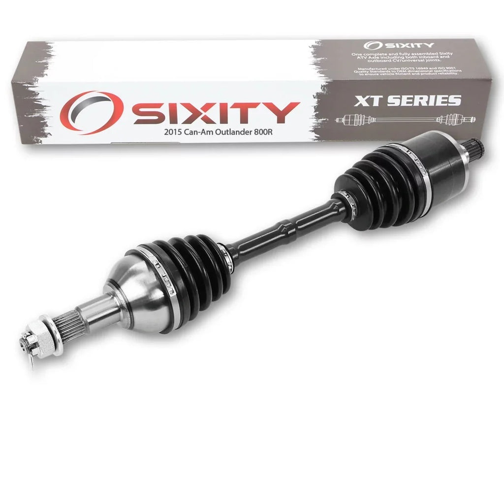 compatible Can-Am with Rear 2015 800R Sixity XT Left - 4X4 Outlander EFI Axle