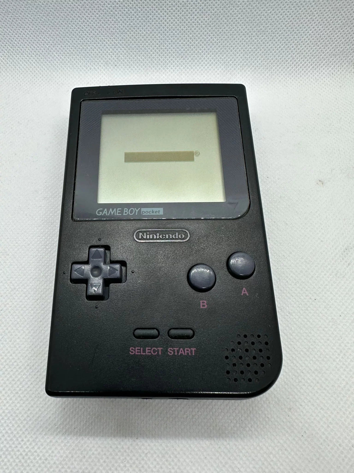 Game Authentic Collectable Console OEM Great, Black, Boy Pocket Nintendo Works %100 GameBoy Rare Tested