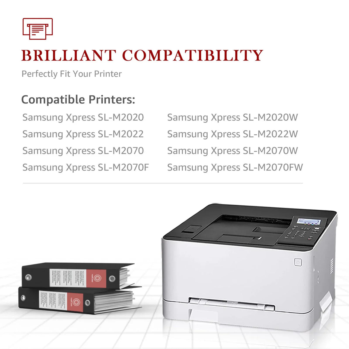 MLT-D111S Yield (Black) M2026W Cartridge 4-Pack MLT-D111S M2024 SLM2020W Compatible M2070FW Toner Samsung Printer High M2022W Xpress 111S for