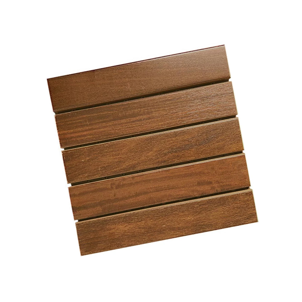 Outside Flooring for Indoor Deck Flooring Walkway Balcony Garden Puzzle Flooring Interlocking Tiles Wooden Balcony Interlocking Outdoor
