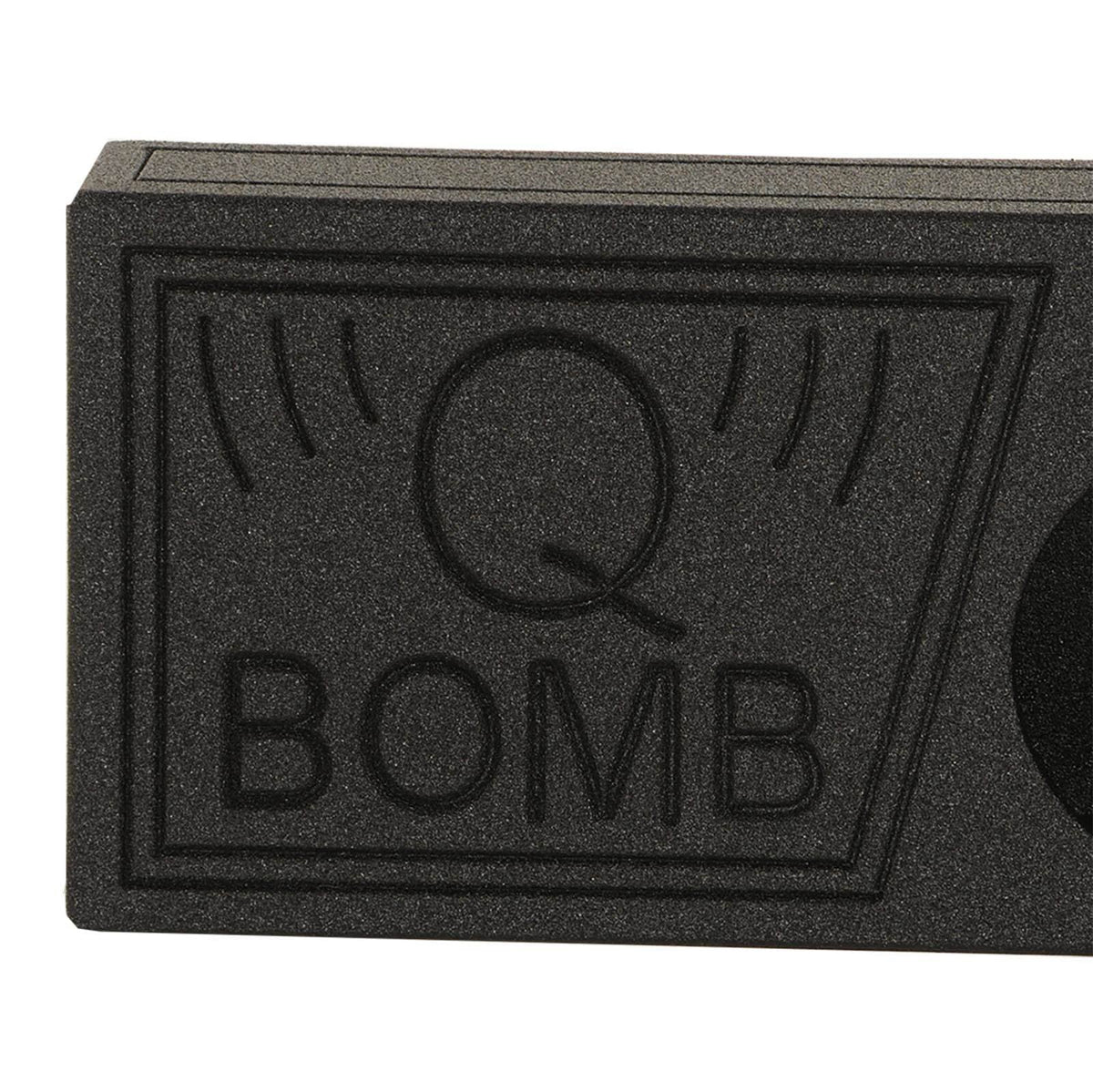 10" Pack) Box Black Subwoofer (2 Vented QBomb Single Spray QPower with Bedliner