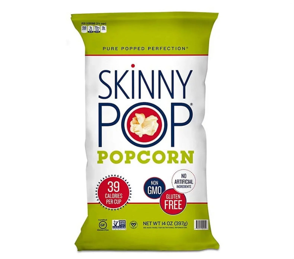 Size Bag Popcorn SkinnyPop (14 Value Original oz.)