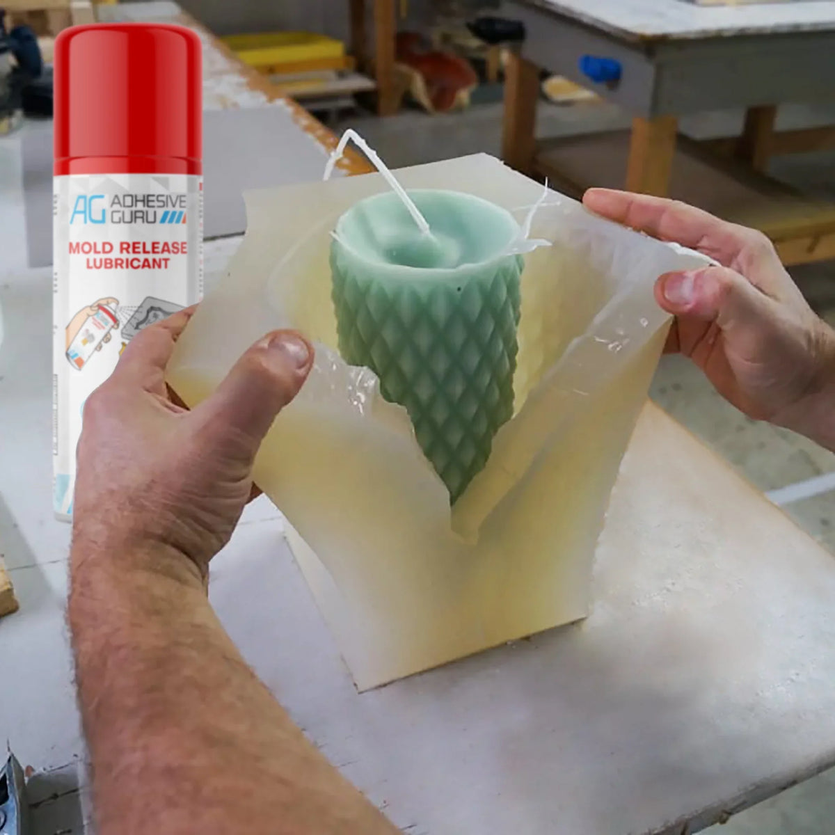 for 2 Mold 13.5 Spray Adhesive Epoxy x Pack fl Release Guru Silicone oz) (2 Resin