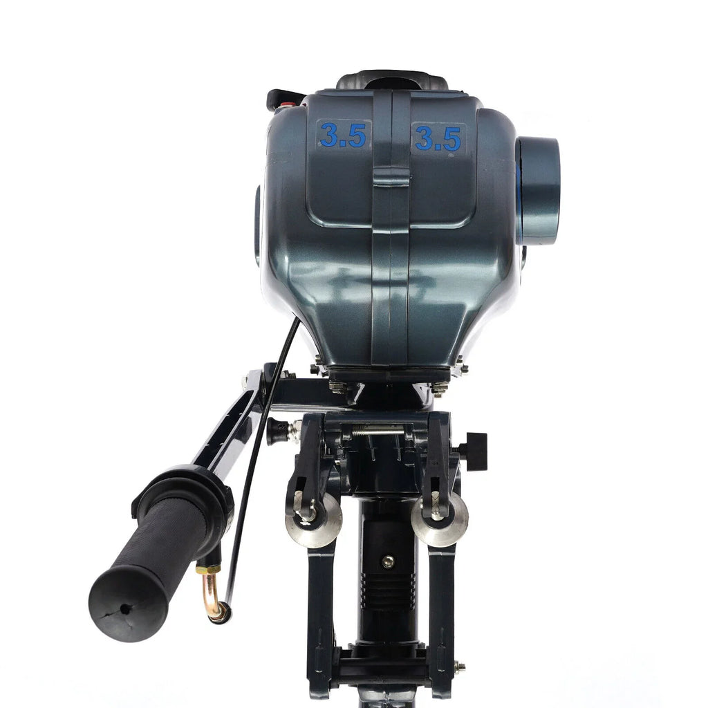 Boat HP System Engine Fishing Boat with 3.5 Outboard Water Motor Engine Cooling 2-Stroke