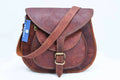 Real Handbags Bag Rustic Saddle Vintage Cross Women's Purse Retro Tablet Body Shoulder Satchel 9" Leather