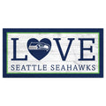 Seattle 6'' Love Seahawks 12'' x Team Sign