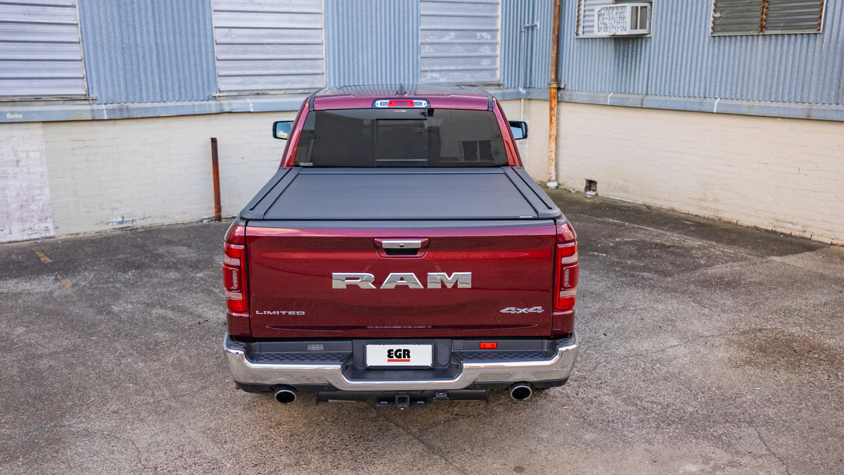 Rolltrac Electric EGR Non Pickup Box Bed Cover SXT SLT Short Crew 2019-2024 Ram Sport RamBox Dodge 1500 RT038811E Cab Fits Retractable