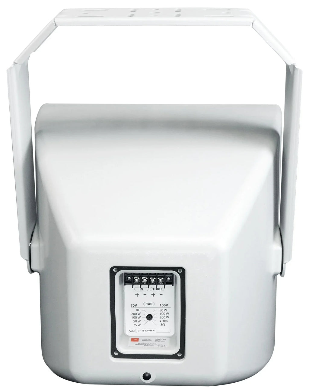 Surface 2-Way 200w AWC129 JBL Mount Commercial Speaker 70V 12" Indoor/Outdoor