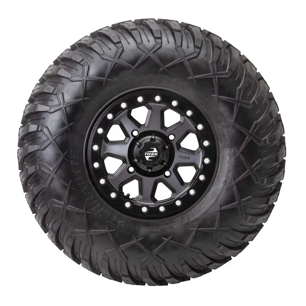 R-Spec 1000 Rmax Wolverine 14X7 Tusk 2022 Gunmetal/black 3.0 For Beadlock Uinta 4/156 Wheel Yamaha + Pack) (4 4.0 4