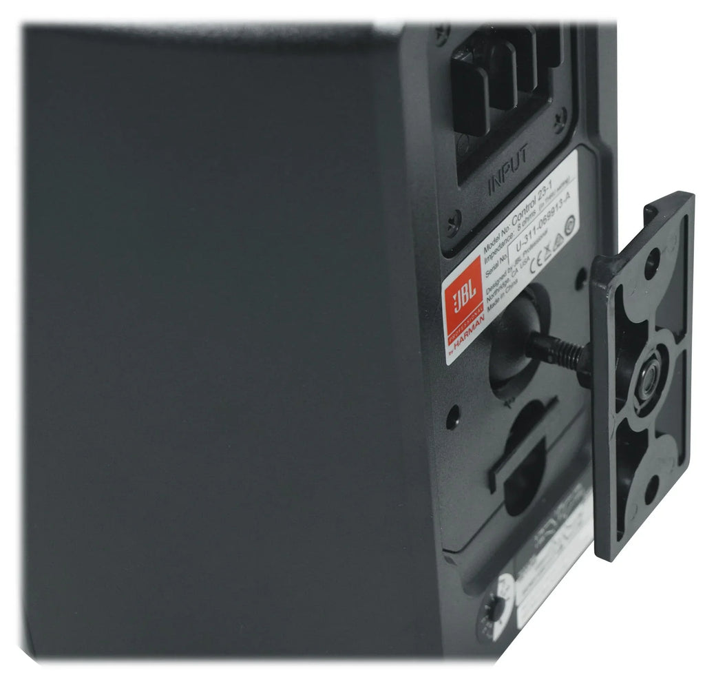Amp + 70v JBL Control Black Speakers Wall 3" (4) 23-1 Indoor/Outdoor Commercial