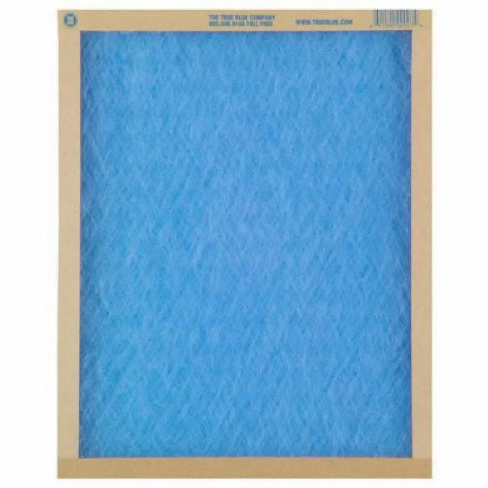 '- 8" Flat Panel Furnace 1" Blue Fiberglass 2 Air True 30" Filter MERV 108301 12 x Quantity of x Disposable Spun