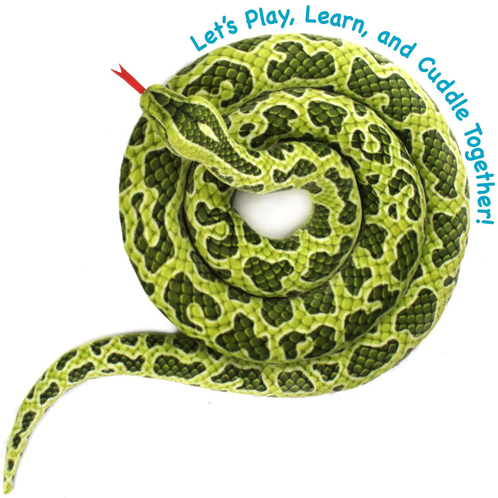 Animal the Green 100 Plush Stuffed Tiger | Gustavo by | Tale Toys Anaconda Inch Snake