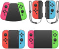 NS Joy-Con, Handle 5-in-1 Nintendo Handle Game for Grip with Connector Switch Gamepad Strap Switch for Wrist