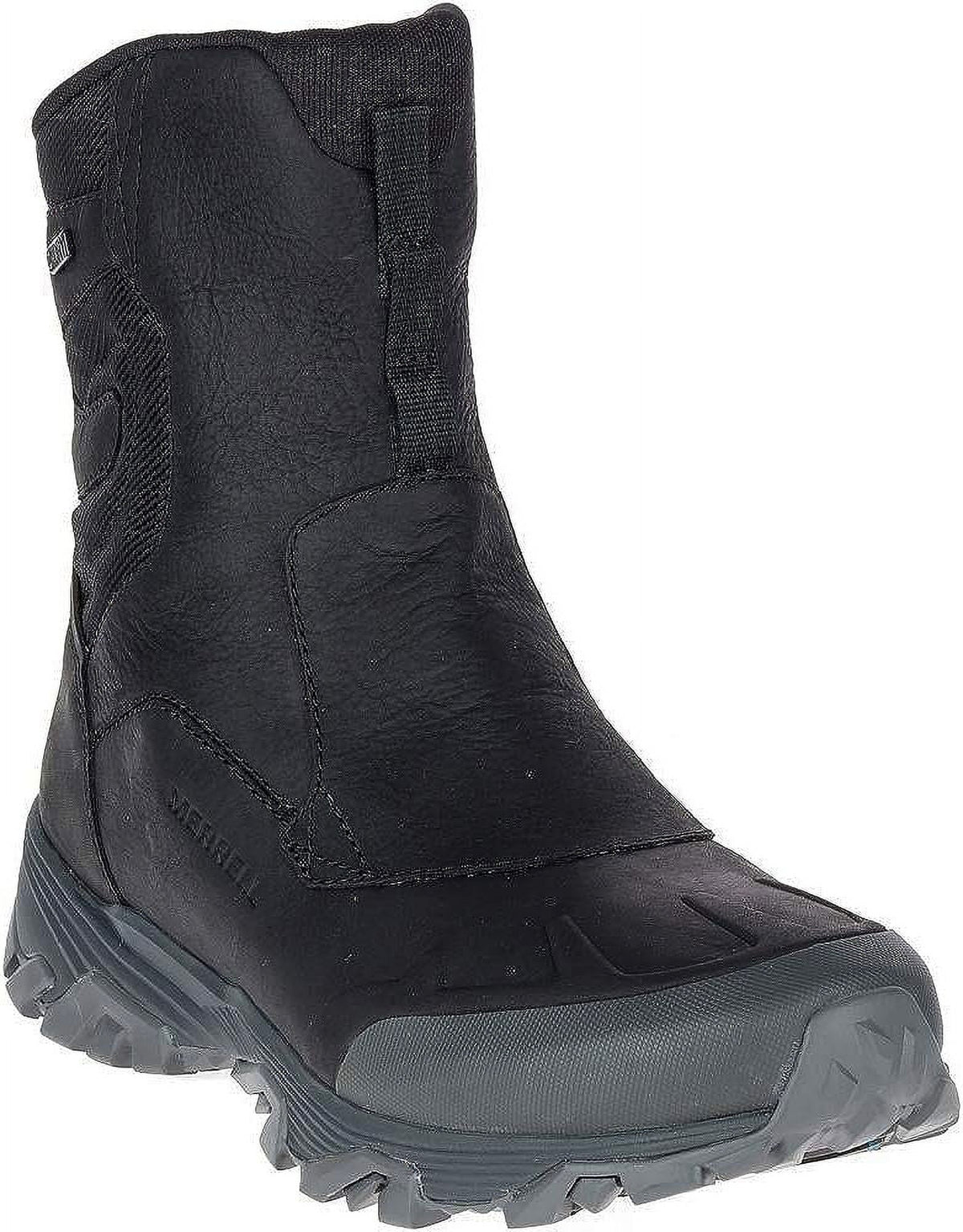 Merrell 7 Men's Black, Boot, 8" COLDPACK Polar M US ICE+ Snow Waterproof Zip