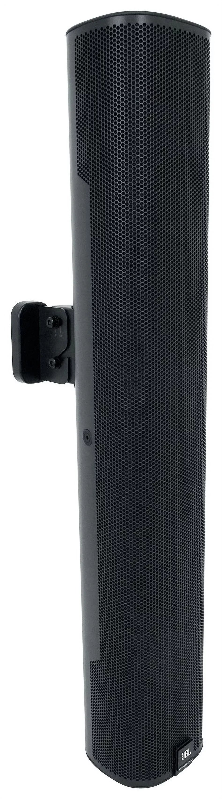 Mount Black JBL (12) Wall COL600-BK Speakers+Amp Commercial Column 70V Array 24"