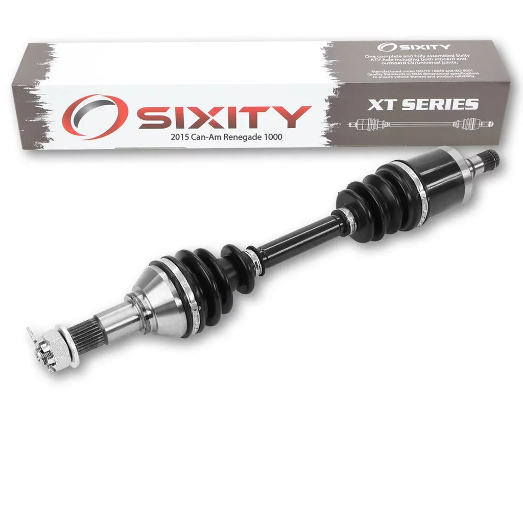 with compatible XT - EFI Sixity 2015 Axle Left 4X4 1000 Can-Am Front Renegade