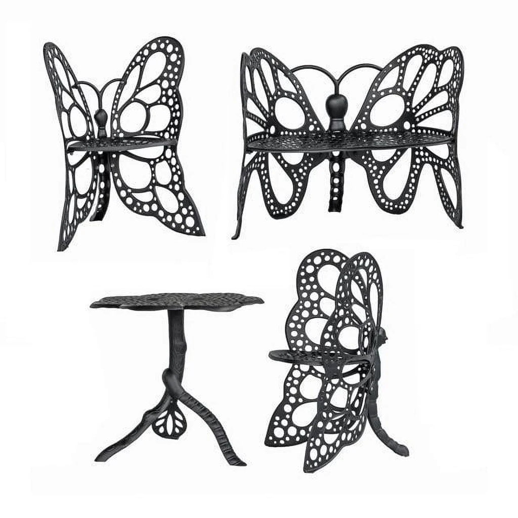 Deluxe Butterfly Set FlowerHouse - Black Garden