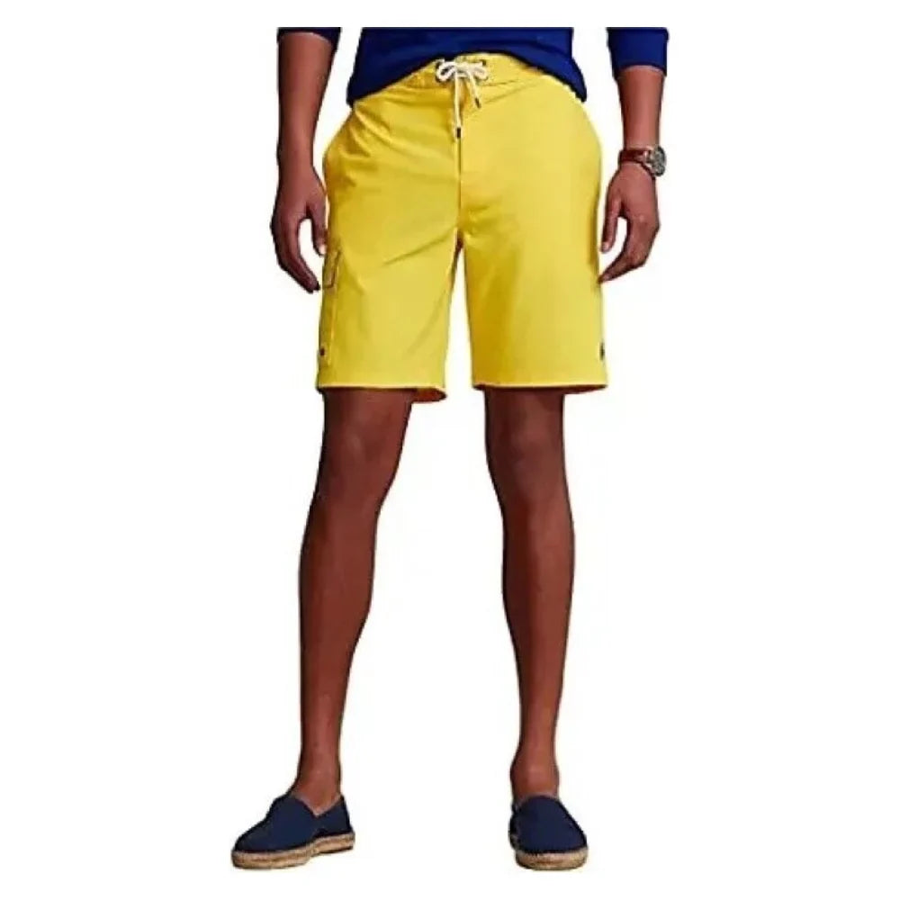 Inseam Lauren Ralph Mens 8.5" Kailua Swim Trunks Cargo Polo