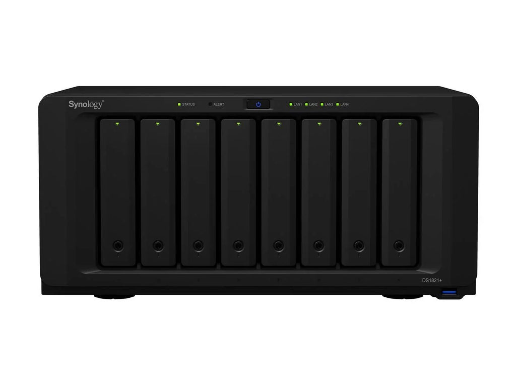 8 DiskStation NAS bay DS1821+ (Diskless) Synology