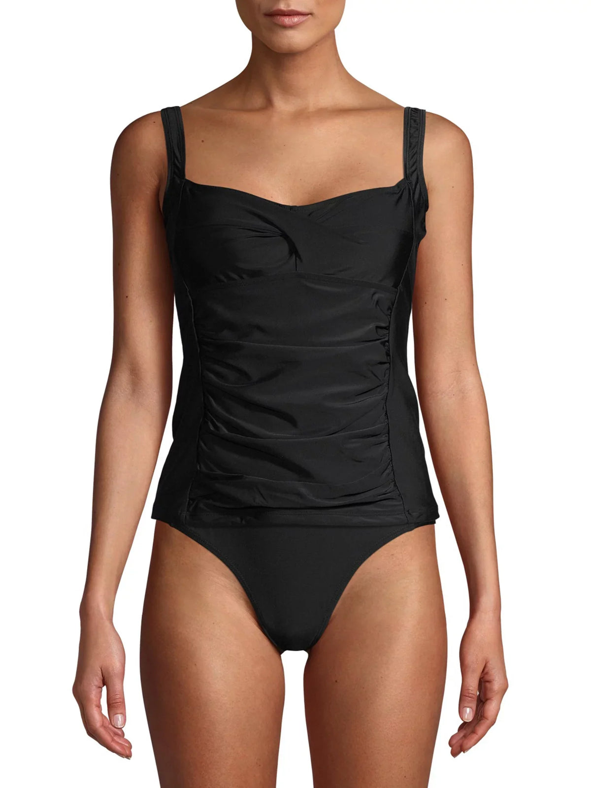 Princess Top Gloria Tankini Solid Vanderbilt Ruched Swimsuit