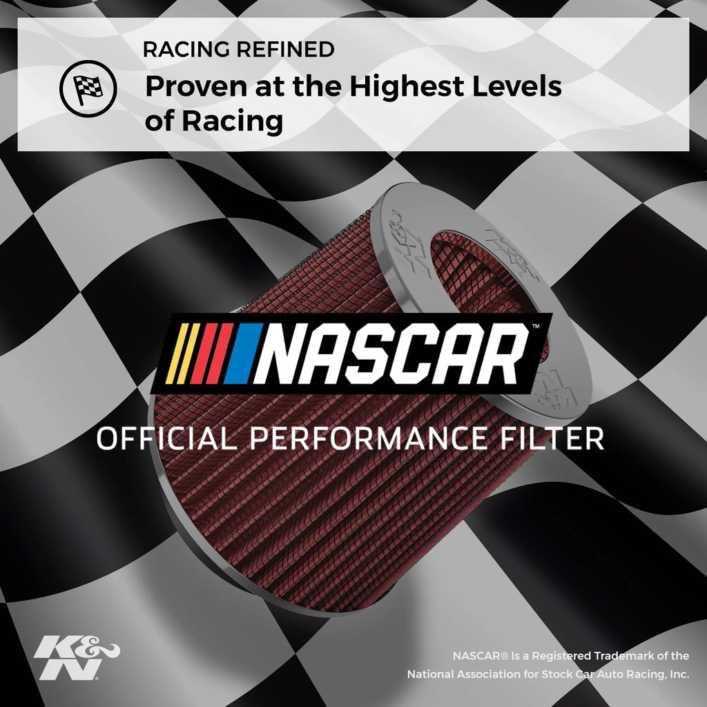 K&N Engine Washable, Premium, Duty: 38-2031S High Performance, Industrial Filter: Air Replacement Heavy Filter,