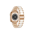 Apple Rose 38/40/41mm Gold/White for Resin & Gadgets Wristband Watch (WX149-RGWT41) Metal Worryfree