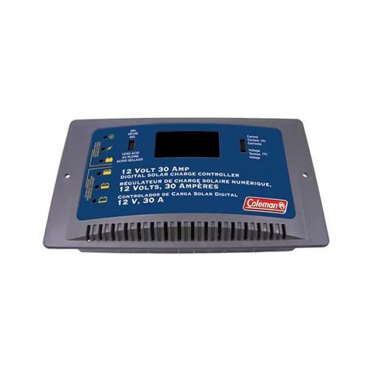 12-Volt Digital Coleman Amp, Controller Charge Solar 68032 30