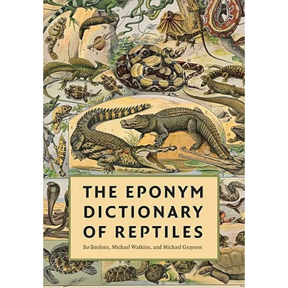 Reptiles Eponym of Bo (Hardcover Grayson Pre-Owned Beolens, by Watkins, Dictionary The 9781421401355) Michael