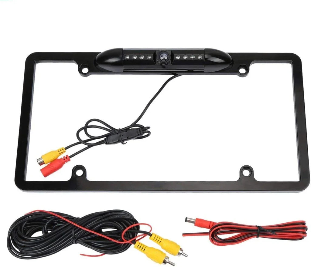 License DNX693S DNX-693S Black Backup Camera Plate for Rearview Waterproof Kenwood
