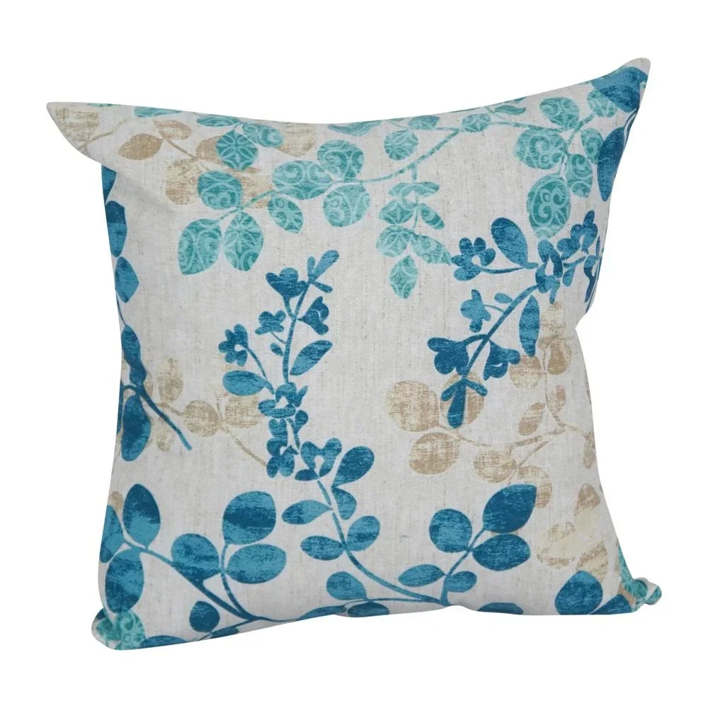 Set Breeze Polyester in. 17 Square 4 Needles - Blazing Ciara Outdoor Throw Pillows, of