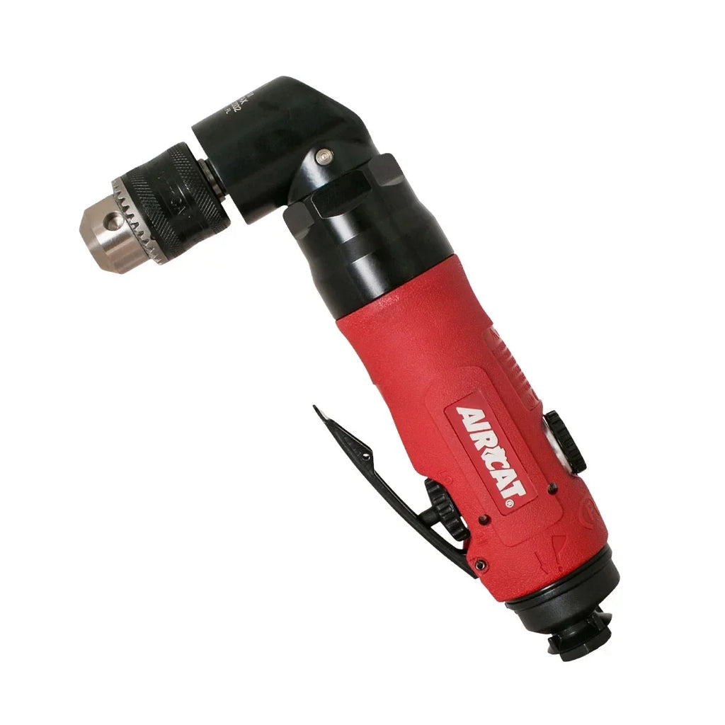 3/8-inch AIRCAT RPM, 1,600 Pneumatic Tools Motor Tool .75 HP Drill 4337: with Air Angle Reversible