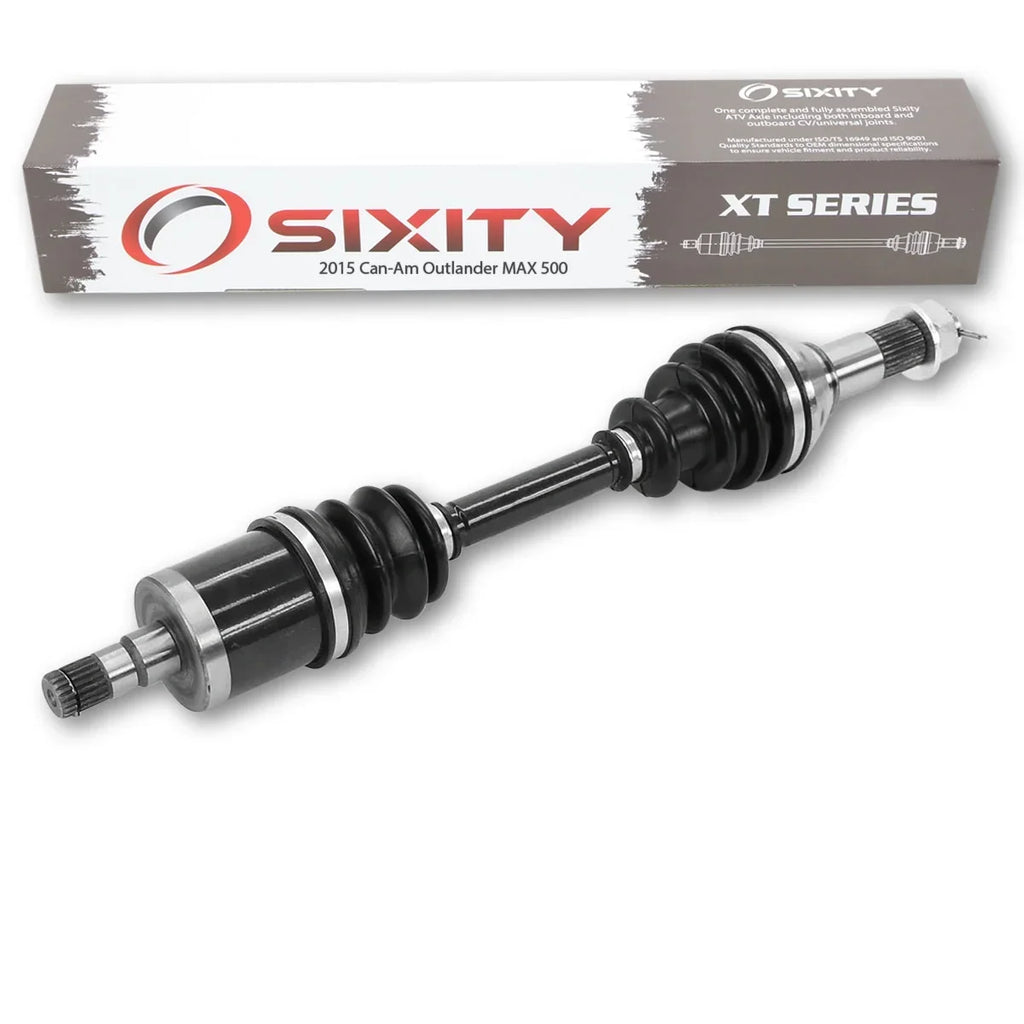 Outlander - Can-Am 2015 EFI Left 500 Axle compatible MAX 4X4 with XT Sixity Front