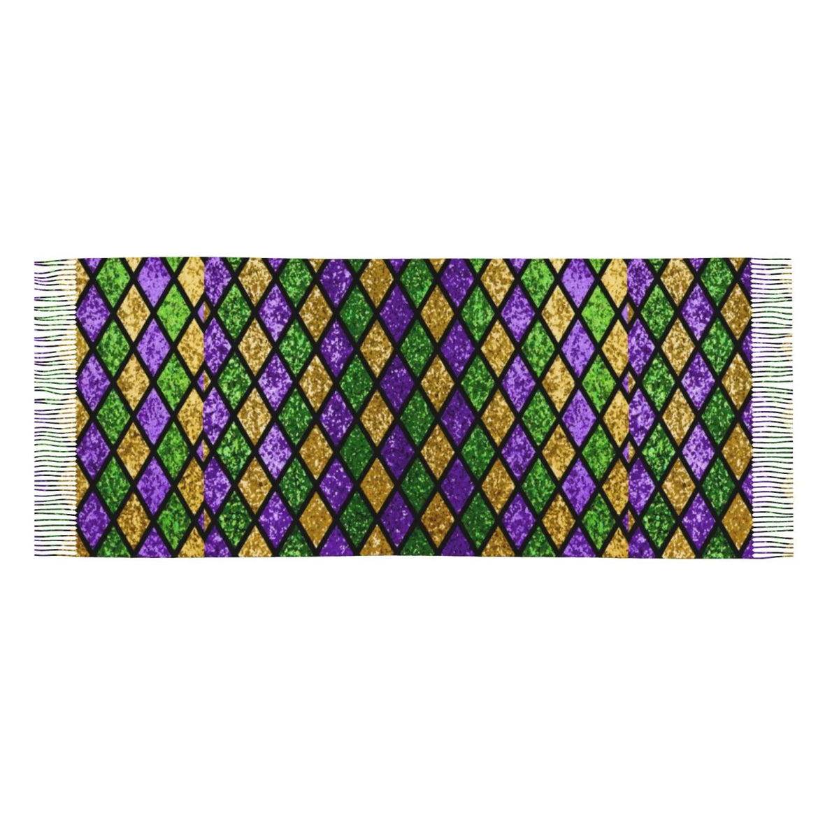 Print Purple Bingfone Gifts- Warm Large Soft Gras Winter Wrap Green Women Cashmere Scarf Shiny Art For Shawl Elegant Mardi Scarves Feel